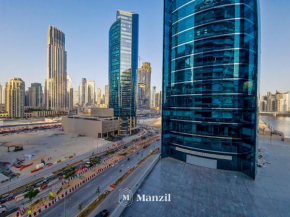 Manzil - Exquisite Studio Near Downtown Dubai with large balcony and Dubai Canal